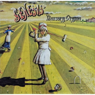  Genesis ‎– Nursery Cryme (Zeer goede staat, hoes VG+ en vinyl VG+)  Charisma ‎– 6369 916 